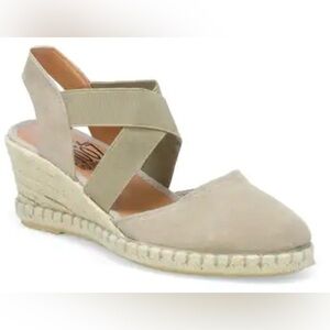 Miz Mooz Women's Tan Wedge Sandals EU 40/ 9-9.5